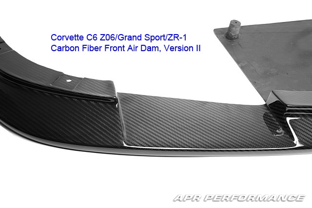 Carbon Fiber Corvette Version II Front Splitter